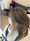 動きの出るハイライト艶髪♪