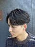 メンズカット+似合わせパーマ ￥11550～