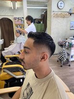 オアゾバーバー(OAZO BARBER)&nbsp;ミディアムフェードスタイル