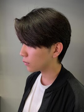 エルマーク 名古屋(L-MARK) センターパート/ニュアンスパーマ/フェザーパーマ/men's