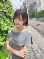 カシュカシュ 表参道(cache cache)&nbsp;コケシにならないわたるマジックのミニボブ/似合わせカット/前髪