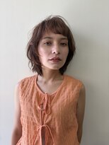 ペスカケイクリエイティブ(PESCA K-CREATIVE) ラフレイヤーボブ × ウォームブラウン