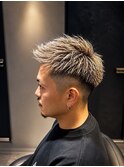 ハイトーン×スキンフェード×スパイキー