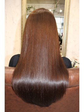 エデン トリートメントサロン 難波店(EDEN) 黒髪からの初カラー☆髪質改善トリートメント＆カラー/20代30代