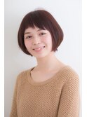 【aRietta】アシメバングの大人ボブ/大人ガーリー/暗髪/透明感