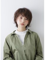 ルータス(loutus) 【loutus】ノームコアなマッシュウルフと外はねパーマ/武蔵小杉