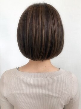 トータルビューティーハウス フラップ ミチ 野田店(total beauty house flap MICHI) 【flap MICHI】島田和也 大人かわいいショートボブ