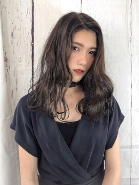 セシルヘアー 広島本通店(Cecil hair) 暗髪シフォンベージュ☆