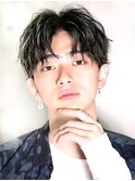 ツーブロック センターパート サイドパート 刈り上げ