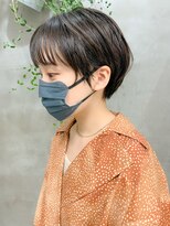テトヘアー(teto hair)&nbsp;マッシュショート、オリーブベージュ、ベリーショート