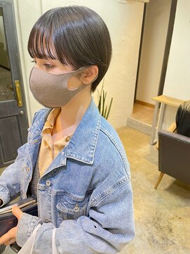 ソイ 下北沢(soi) 【Blue ash】耳掛けショート / アッシュカラー