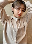 【20代30代40代】丸みショート×クリーミーショート