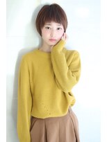 オーロ(ORO)&nbsp;上質なマロンブラウンカラーで柔らかいショートスタイル