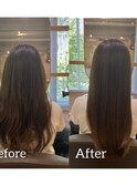 髪質改善カラー
