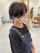 ジジ チーク 栃木(Gigi cheek)&nbsp;ニュアンスパーマ/ハンサムショート