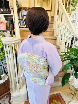 美容室 ティンカーベル 着付け