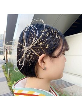 プラグ バイ ネオリーブ(plug by neolive) 大人ガーリー/チョコレート×髪質改善 [髪質改善/縮毛矯正]韓国J