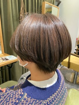 ムーン(moon) #チェリーブラウン #フェミニンロング #ダークアッシュ