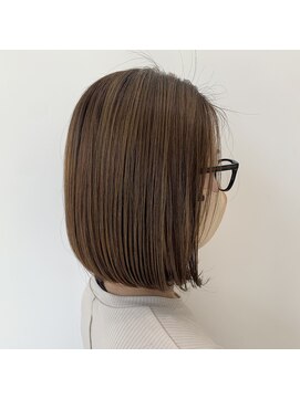 レシピ(recipe) 重めボブ