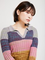 オンク 新宿(onk)&nbsp;黒髪/グレーベージュ/レイヤーロング/前髪パーマ[新宿駅]