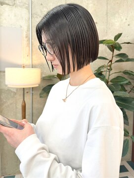 ノエ(noe) ミニボブ×透明感カラーY-16