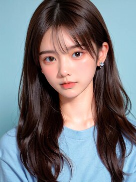 ラベスト キョウト(LOVEST) ロングにブルーとレイヤーを○20代30代40代○