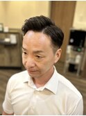 【ビジネスマンメンズショートヘア】イケオジパーマショート