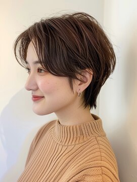 キュー(CUE) ショート/顔まわり/丸み/20代30代40代50代