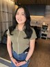 "来店回数2回目・3回目のお客様限定" 艶カラー＋似合わせカット ￥ 11000