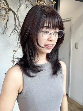 ディレクト(Direct) 《Direct》レイヤーカット x ローズブラウン