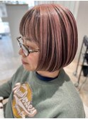 アンブレラカラー×ペールピンク