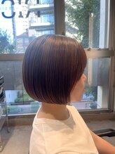 ヘア デザイン リスク(HAIR DESIGN RISK) 【RISK 白井琴菜】三鷹 ミニボブ