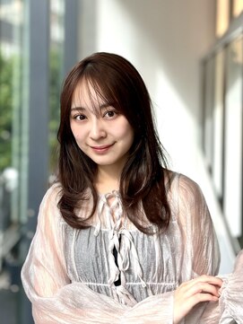 エアー 銀座タワー(AIR) ニュアンス前髪　レイヤースタイル