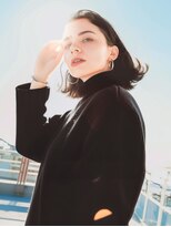 ラベスト キョウト(LOVEST)&nbsp;外はねボブ/かきあげボブ/海外風ヘア/アッシュベージュ