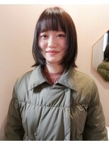 メゾンシアー(Maison Sheer) ダークチョコレート/ レイヤーカット