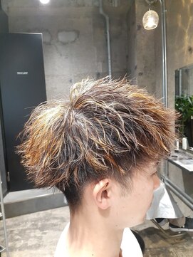 ライズトーキョー 土浦店(RISE TOKYO) 【束感ショート】ゆるめツイストパーマ！坂森