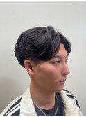 フェザーパーマ【メンズパーマ/ニュアンスパーマ/毛流れパーマ】