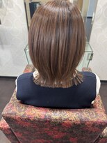 キャパジャストヘアー(CAPA just hair)&nbsp;ウルフボブくびれボブレイヤー酸性ストレートパーマ