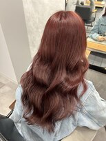 クラン 岡本(Chlan)&nbsp;大人可愛いエアリーカール　チェリーブラウン