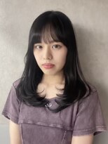 ロンド マーレ 天神大名店(Lond mare)&nbsp;暗髪／レイヤーカット／デジタルパーマ