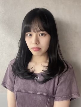 ロンド マーレ 天神大名店(Lond mare) 暗髪/レイヤーカット/デジタルパーマ