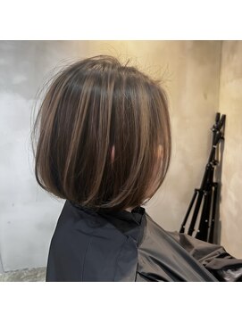 プラグ ヘアーデザイン 大名店(PLUG hair design) ボブ