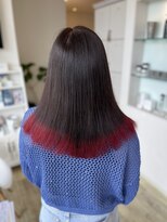 ルシードスタイル　ムースユイット(LUCIDO STYLE mousse8)&nbsp;夏映えデザインカラー☆ポイントレッド