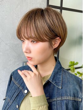 エン 稲毛(enn.) ミディアムヘア/デザインカラー/フェイスフレーミング/稲毛駅