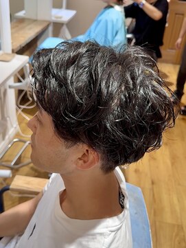 アヴァンス 天王寺店(AVANCE.) アップバング×ニュアンスパーマ