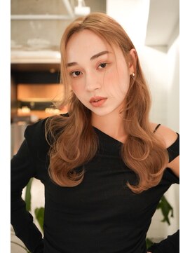 ラヴィズム 長岡店(LUVISM) ◎韓国ヘアー顔周りレイヤーダブルカラーおくれ毛前髪長岡/新潟