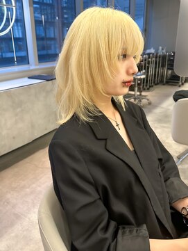 キオク(KIOX) 抜きっぱなし/ブロンド/ハイトーン/ケアブリーチ/名古屋/栄