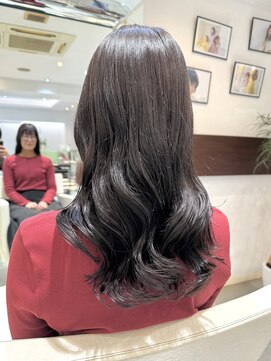 ゼンコー オモテサンドウ(ZENKO Omotesando) コテ巻き風パーマロングパーマ/デジタルパーマ/ニュアンスパーマ