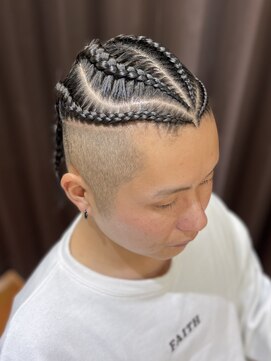 ヘアー オーパス(hair OPUS) ウエーブコーンロウ