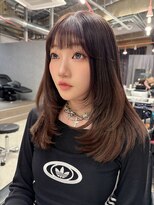 ジュエム(jouerm)&nbsp;レイヤーカット/ハイトーン/顔周り/外苑前美容室/